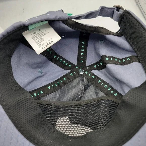 Vissla The Ecology Center Adults Gray Hat Casual Lightweight Outdoors - Picture 7 of 11